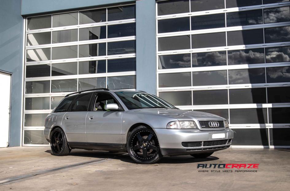 AUDI A4 (2003 ONWARDS) FR SATIN BLACK